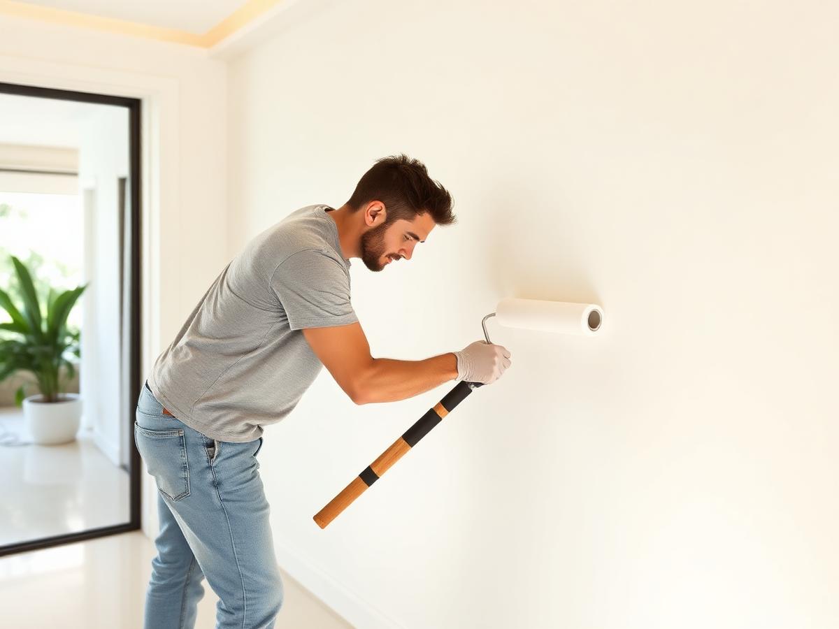 Pintura profissional em residência